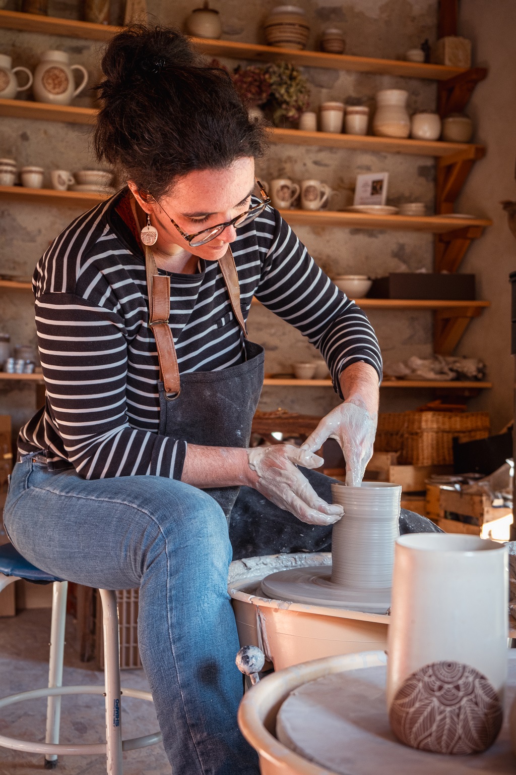 Stage de poterie à Montbrun
