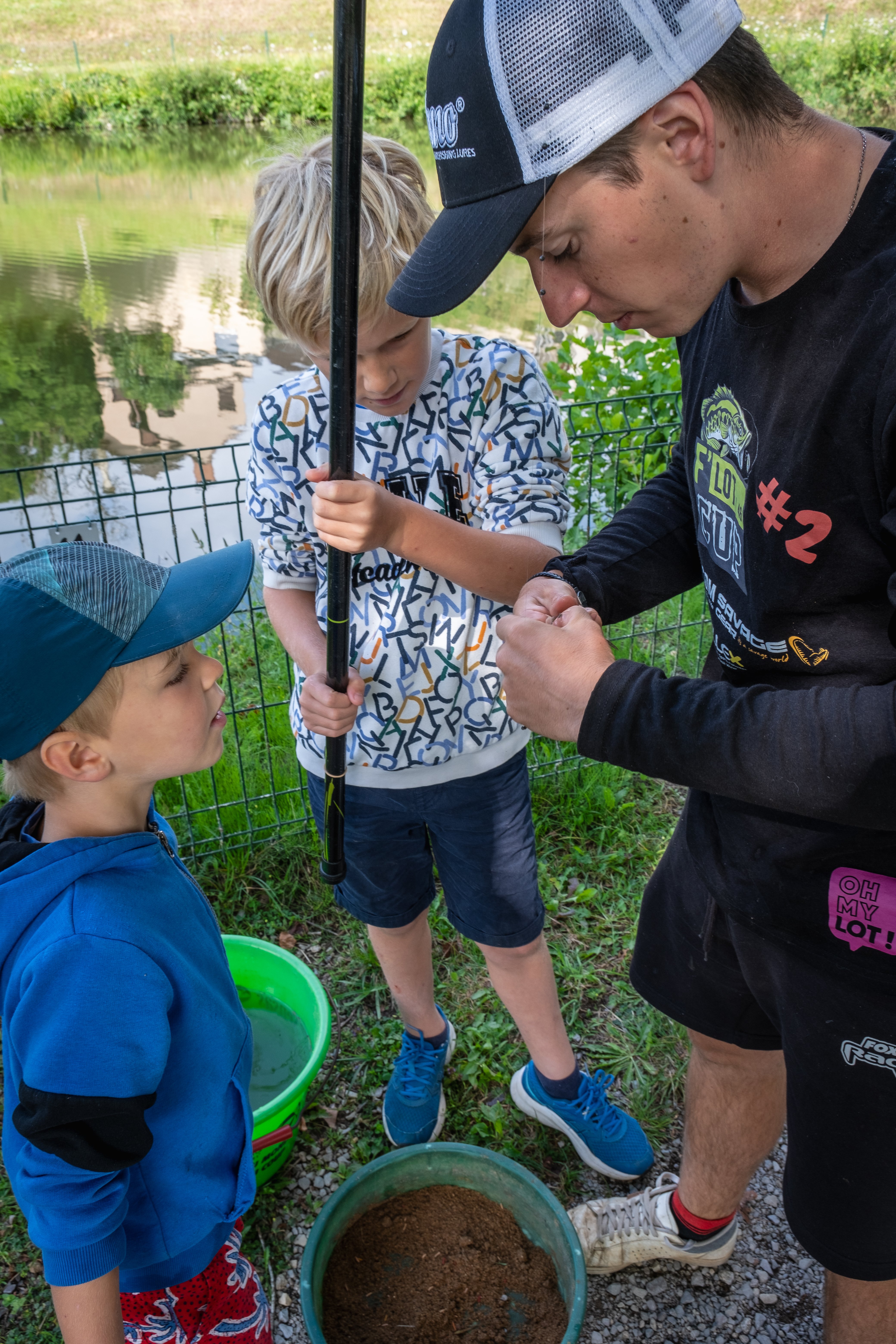 Atelier pêche enfant Lac de Tolerme — visuel événement