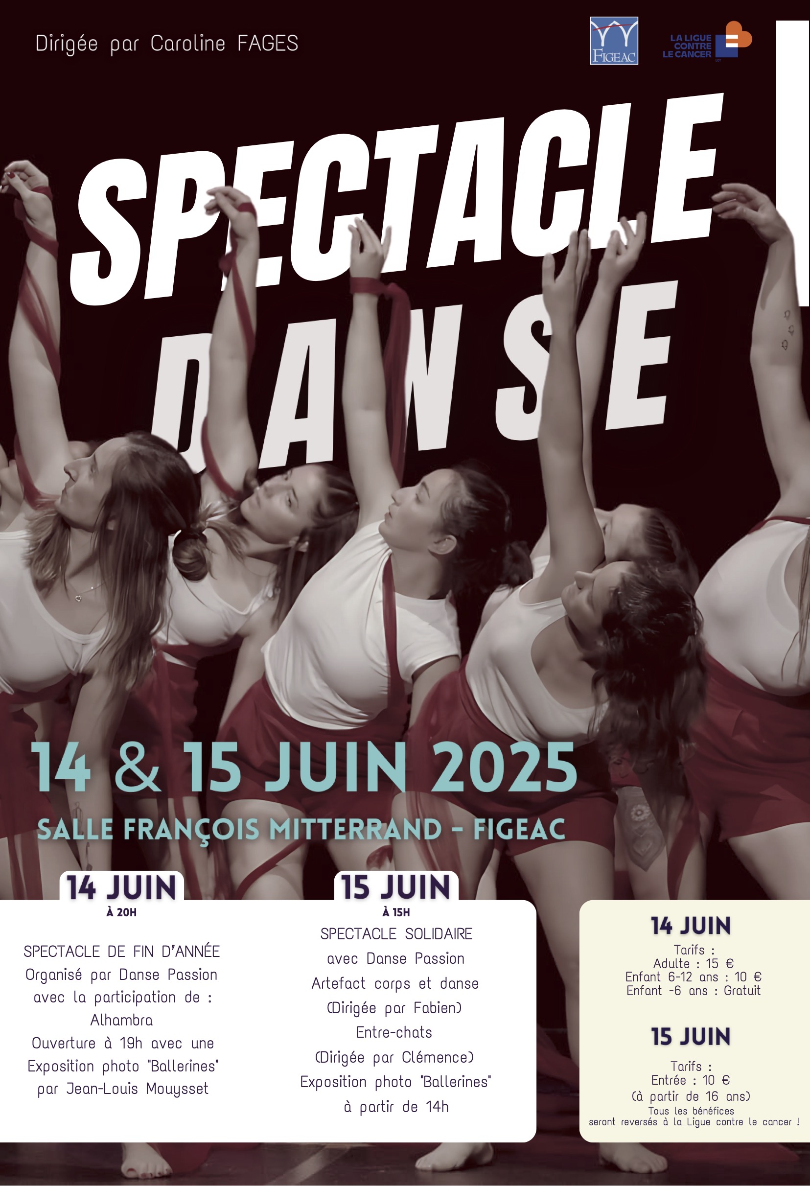 Spectacle Danse Passion à Figeac