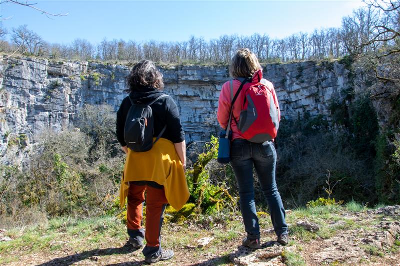 Découverte de l'igue de Crégols
