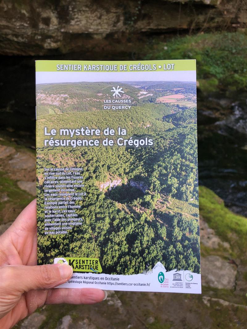 Découverte du sentier karstique de Crégols
