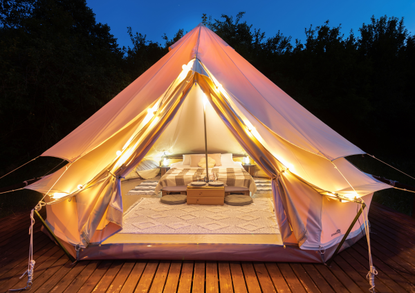 Tente nomade - Camping Domaine de la Faurie