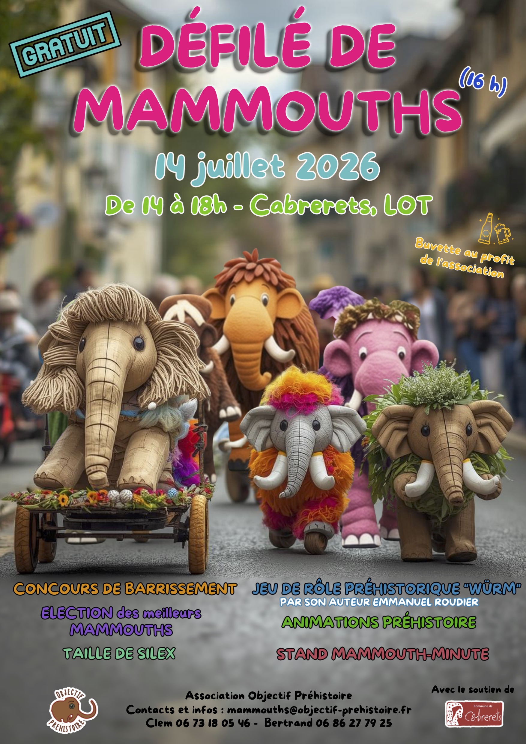Défilé de Mammouths — visuel événement