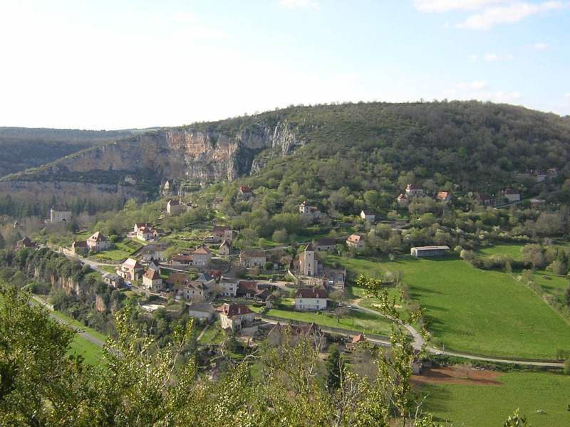 Vue sur la Vallée du Célé