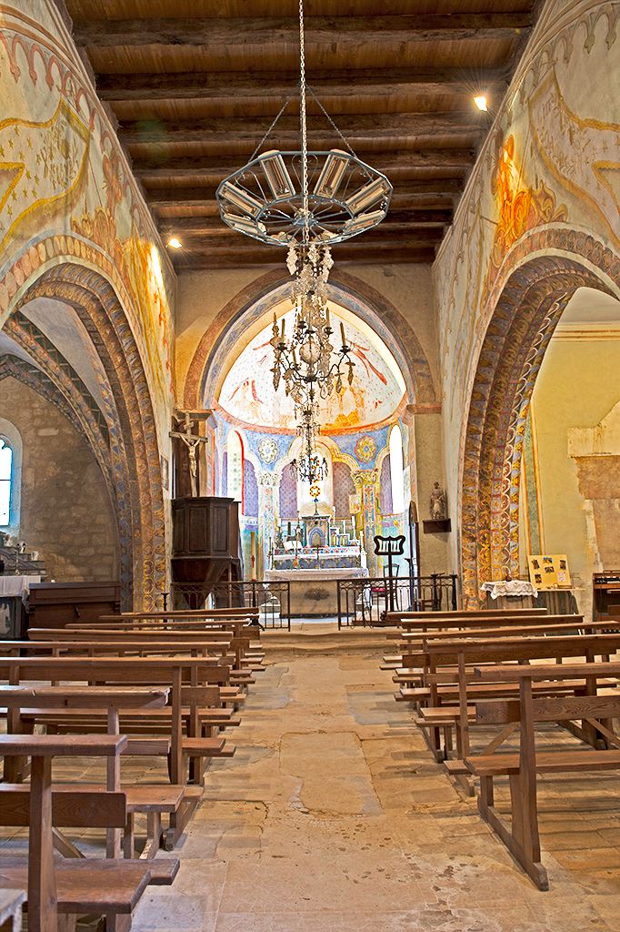 Fresques de l'Église St Georges à St Cirq Madelon, Saint-Cirq-Madelon - photo 4