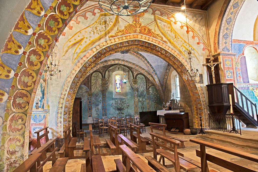 Fresques de l'Église St Georges à St Cirq Madelon, Saint-Cirq-Madelon - photo 5
