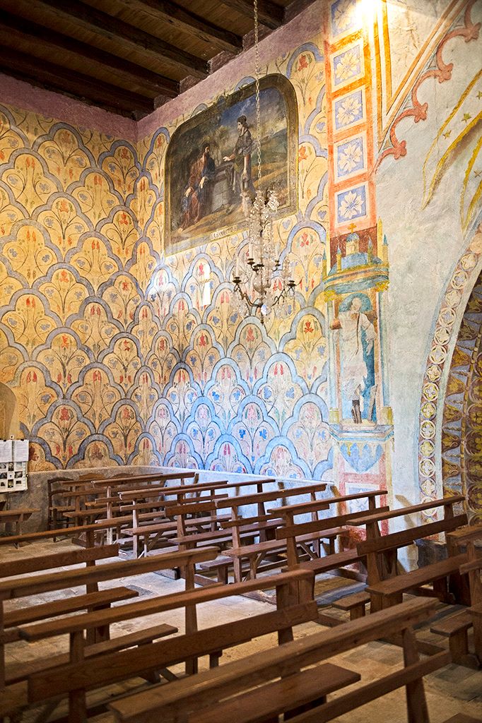 Fresques de l'Église St Georges à St Cirq Madelon, Saint-Cirq-Madelon - photo 6