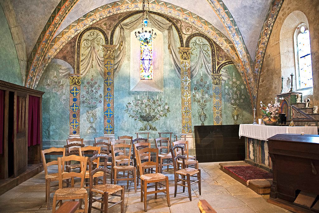 Fresques de l'Église St Georges à St Cirq Madelon, Saint-Cirq-Madelon - photo 7