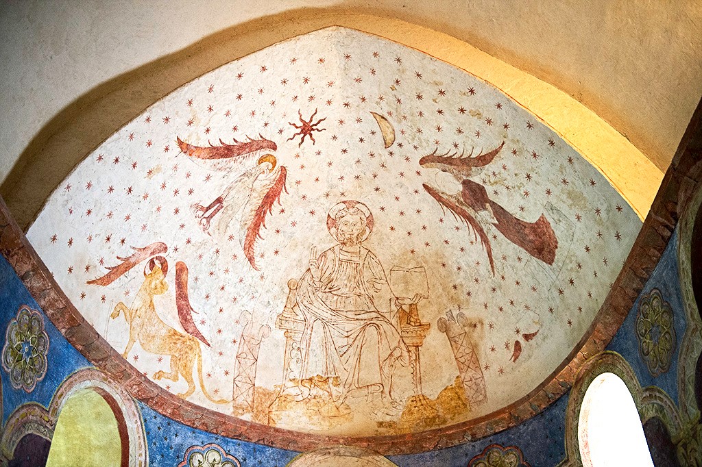 Fresques de l'Église St Georges à St Cirq Madelon, Saint-Cirq-Madelon - photo 8