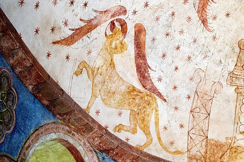 Fresques de l'Église St Georges à St Cirq Madelon, Saint-Cirq-Madelon - photo 10