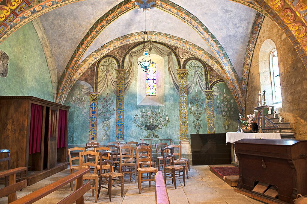 Fresques de l'Église St Georges à St Cirq Madelon, Saint-Cirq-Madelon - photo 11