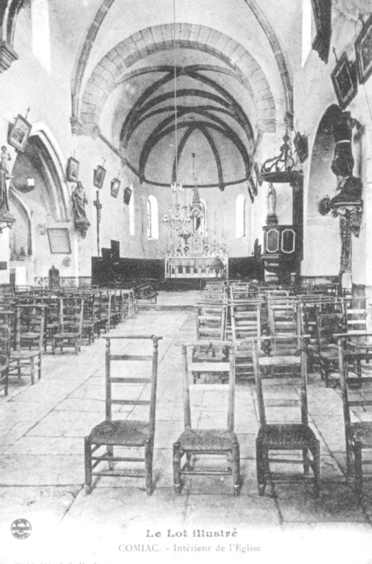 Visite de l'église Saint-Jean Baptiste de Comiac