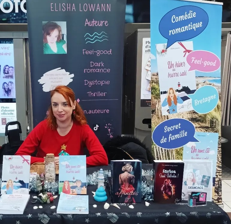 Rencontre et dédicace de Elisha Lowann à la Librairie Des Livres et Vous