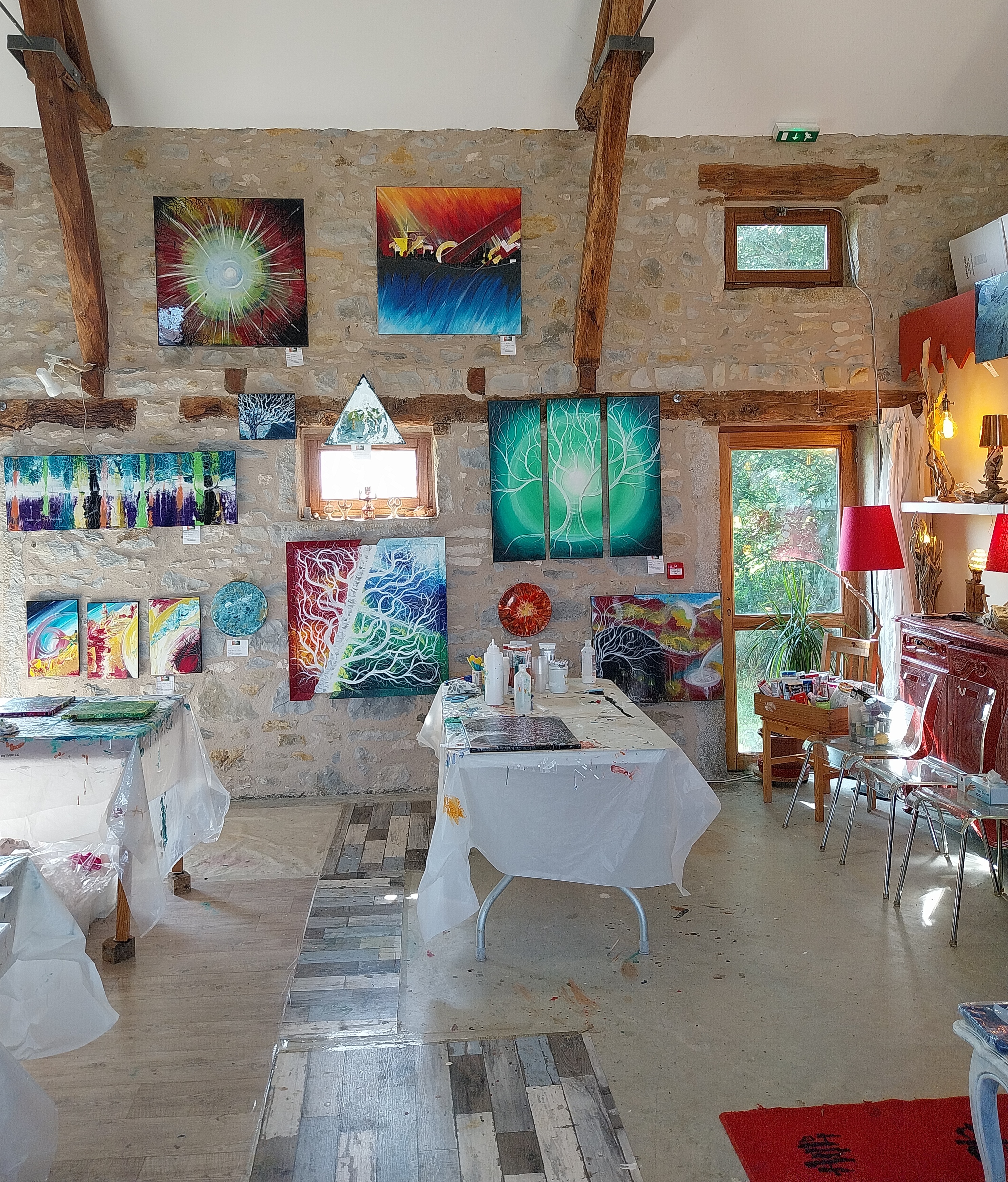 Atelier peinture Art abstrait