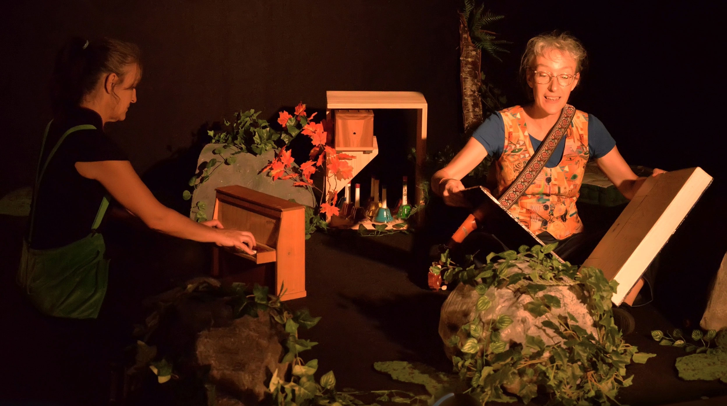 Spectacle musical "Ému" par la Cie l'Ibis à coulisse