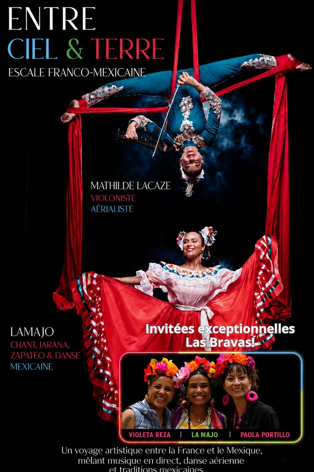 Spectacle à Figeac : Entre ciel & terre – Escale franco-mexicaine