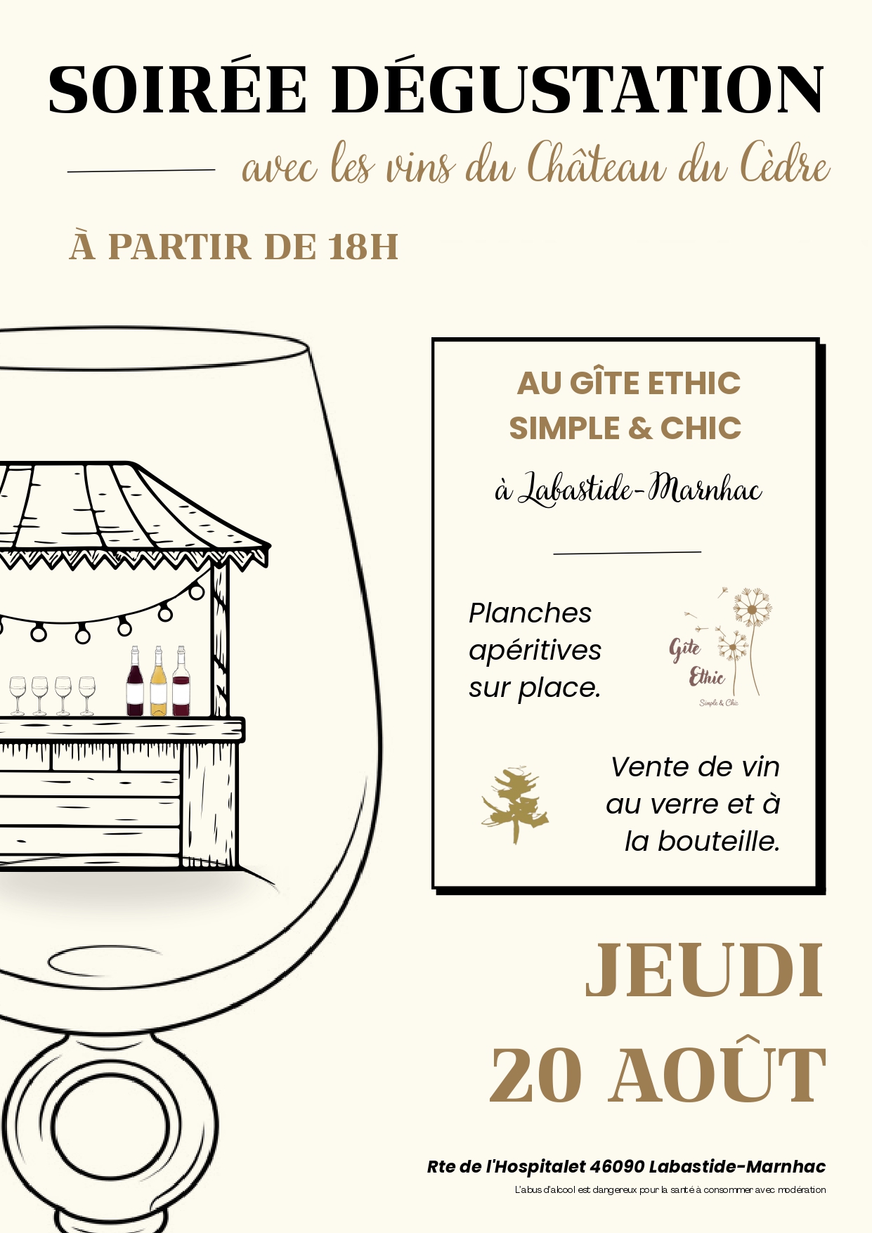 Soirée dégustation à l'épicerie éthic Simple & Chic