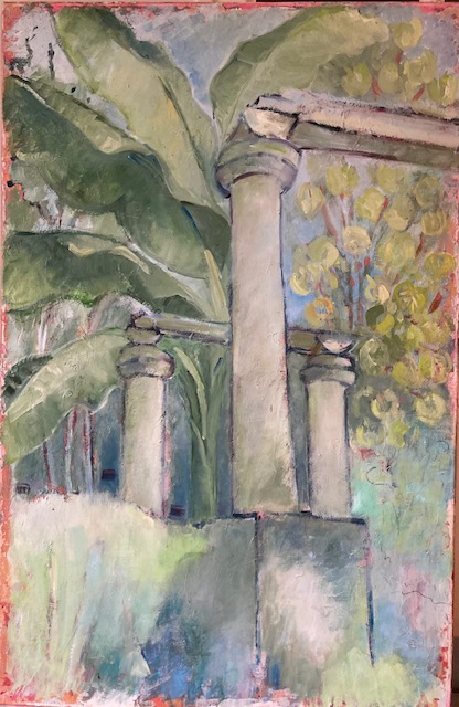 Exposition de Brigitte Masson aux jardins de Marquayrol