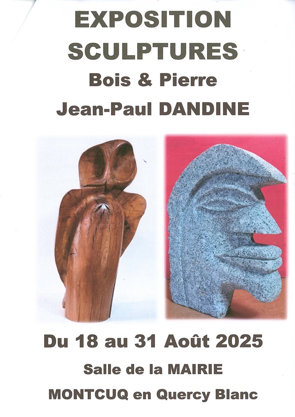 Exposition de l'artiste Jean-Paul Dandine