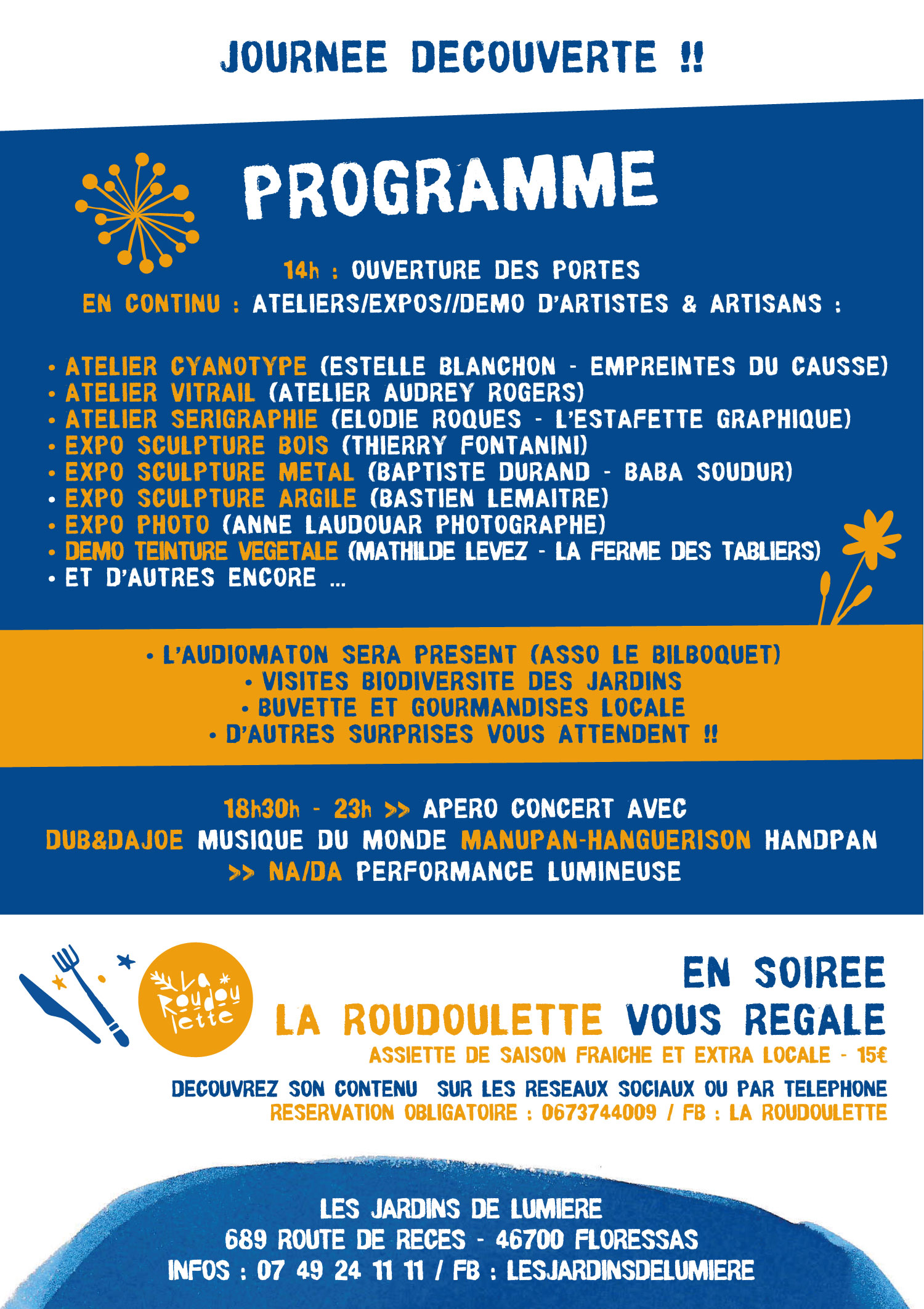 Journée découverte des Jardins de Lumière, Floressas - photo 2