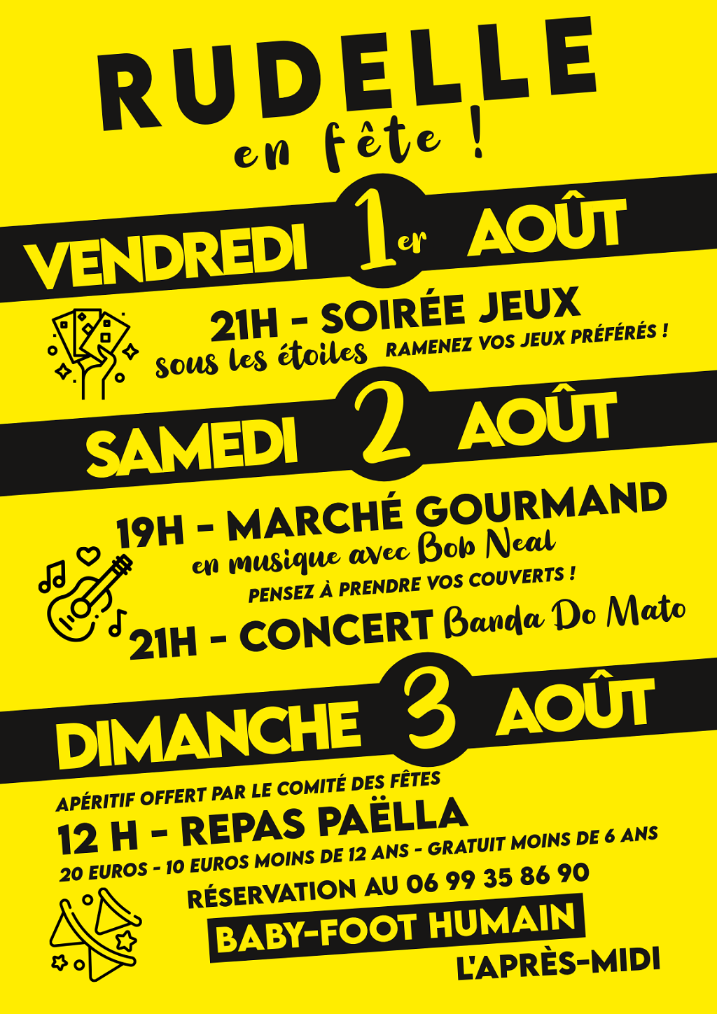 Marché gourmand à Rudelle