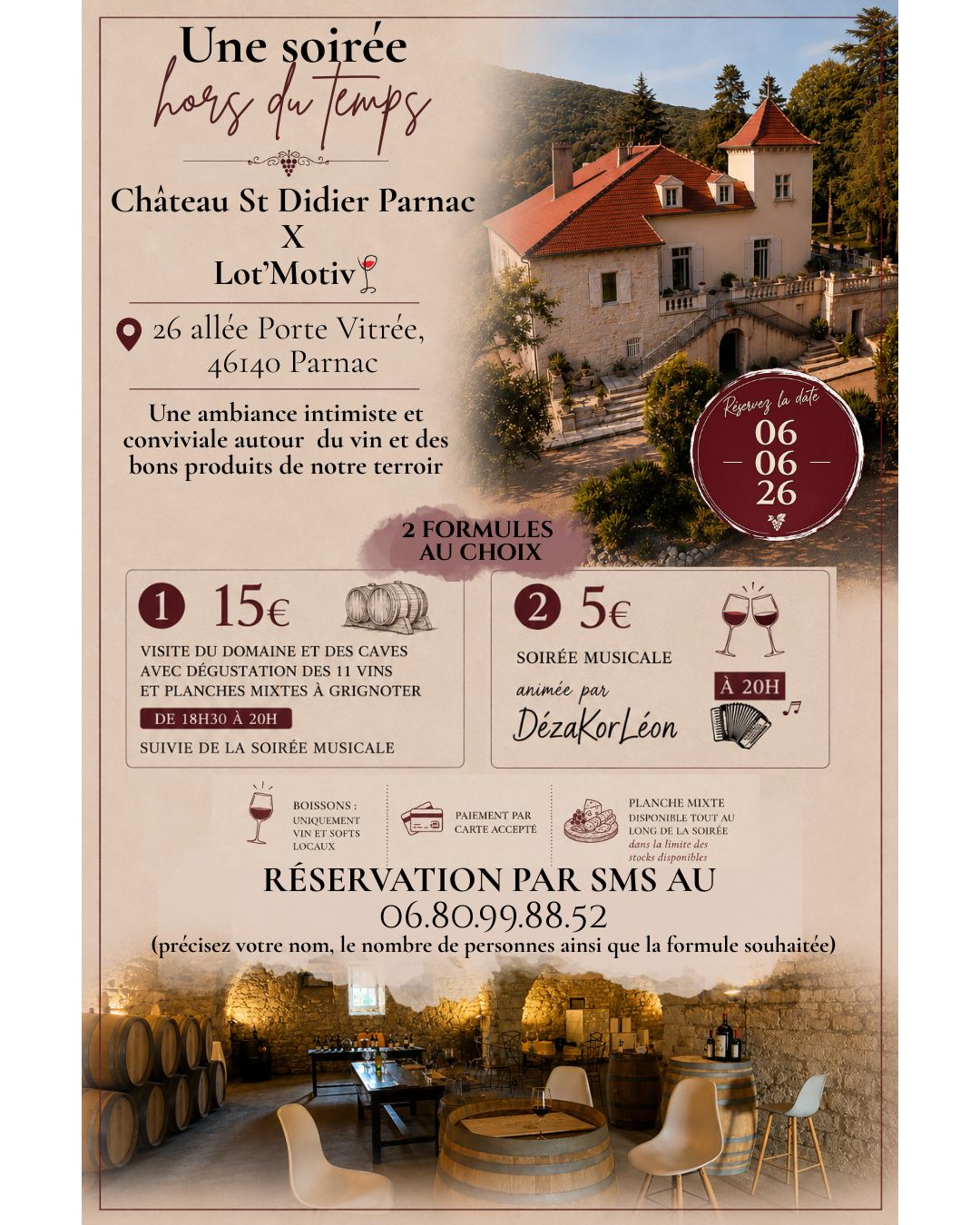 Une soirée hors du temps au château Saint-Didier