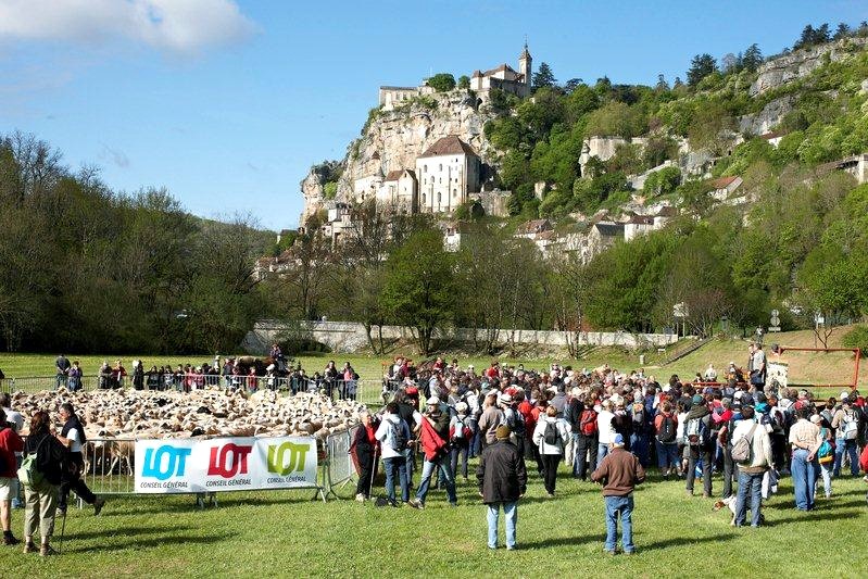 Transhumance de Rocamadour à Luzech, Rocamadour - photo 2