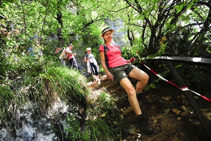 Randonnée solidaire féminine à Felzins