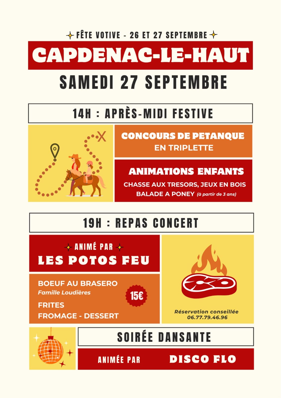 Fête votive de Capdenac-le-Haut