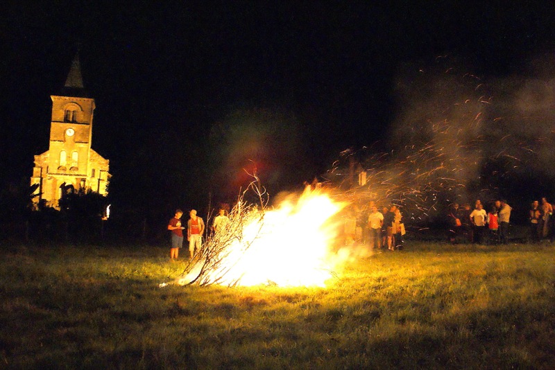 Feu de la Saint Jean à Gramat