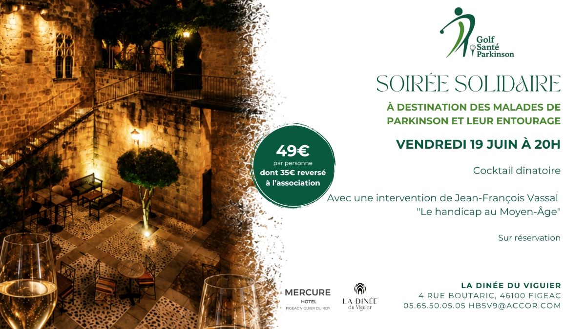 "Soirée solidaire Parkinson, Hôtel Viguier du Roy Figeac, Figeac - photo 5