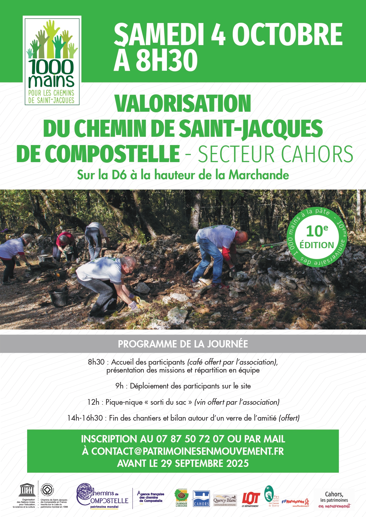 Chantier participatif 10 ans des 1000 mains à la pâte