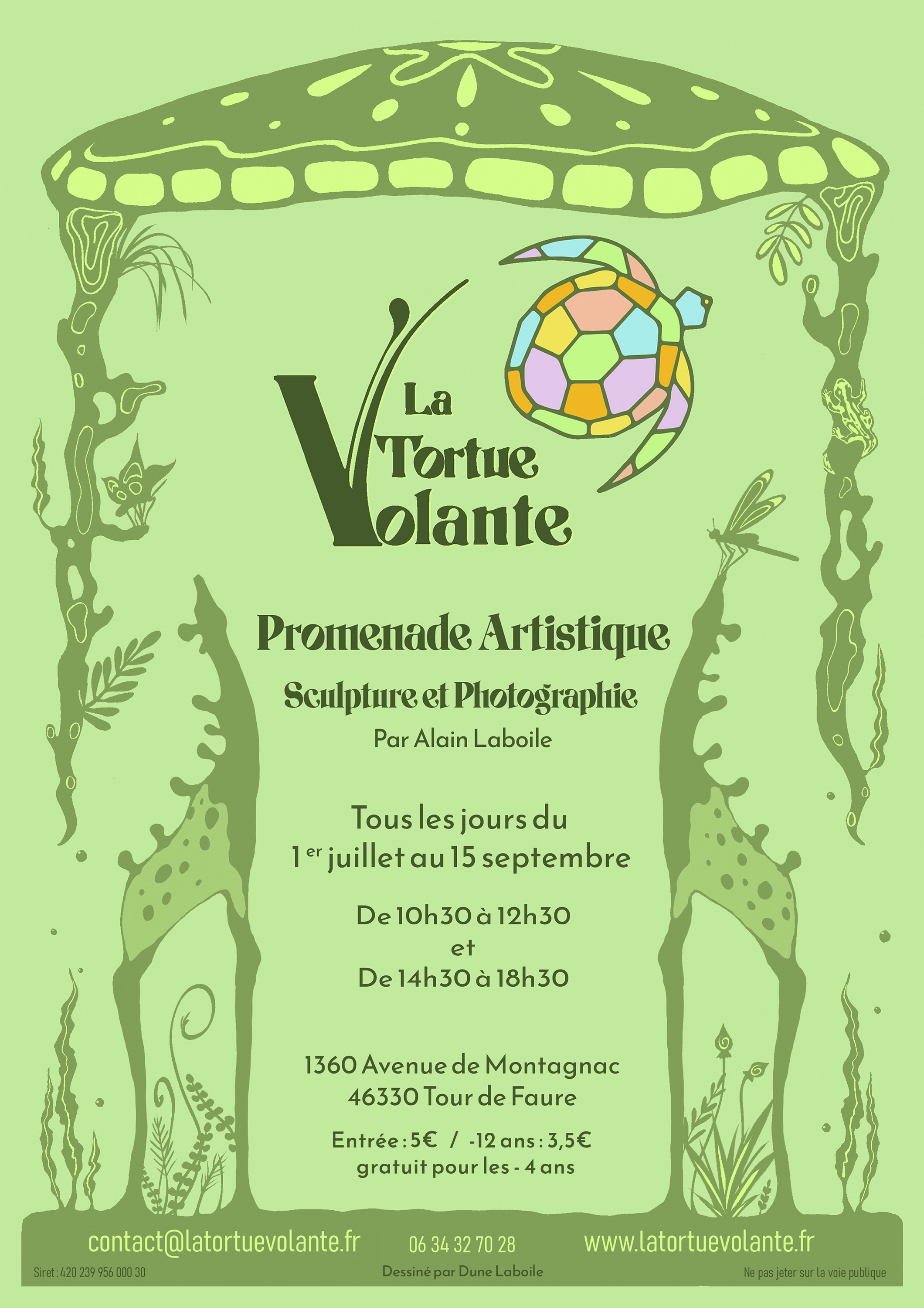 La Tortue Volante ~Promenade artistique