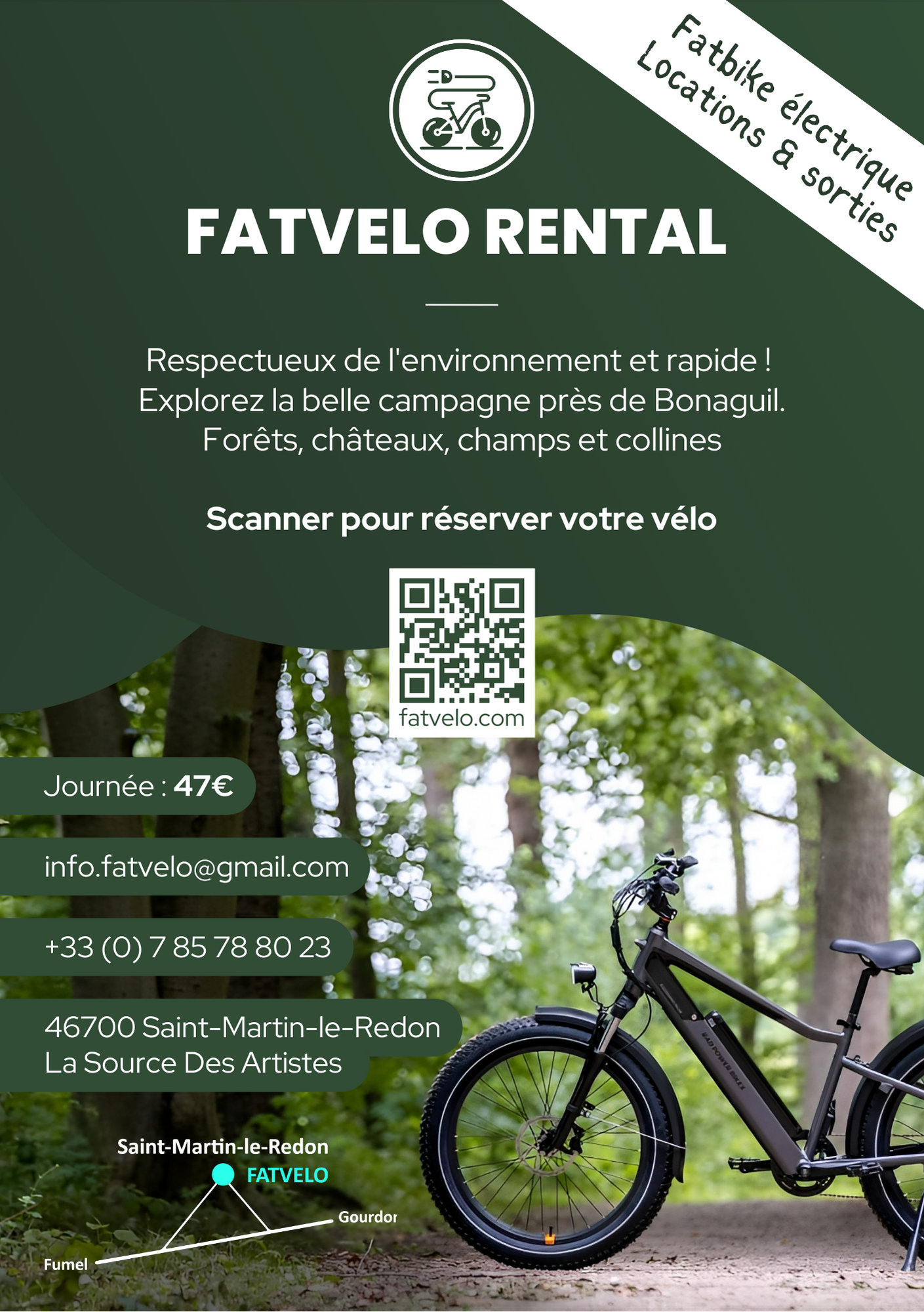 Fatvelo - location de fatbike, Saint-Martin-le-Redon - photo 6