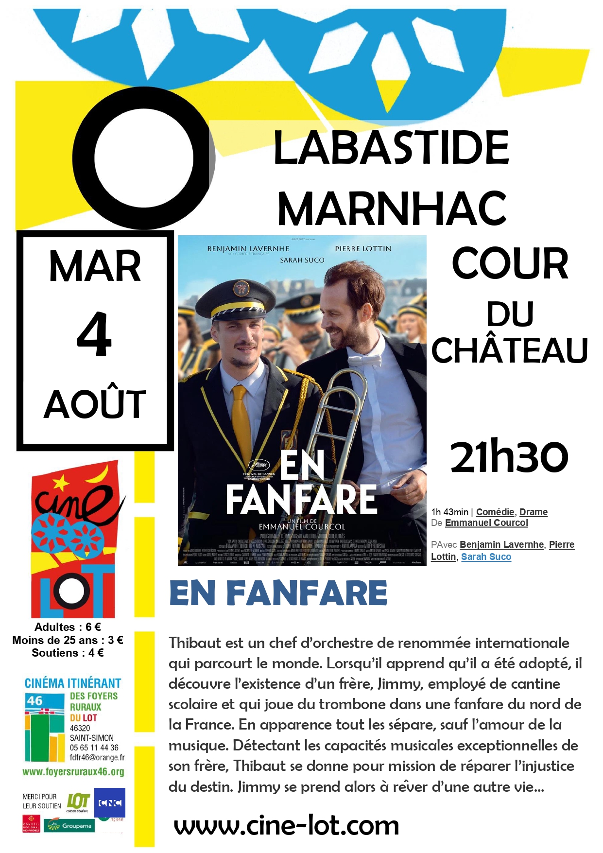 Ciné-Lot : "En Fanfare"