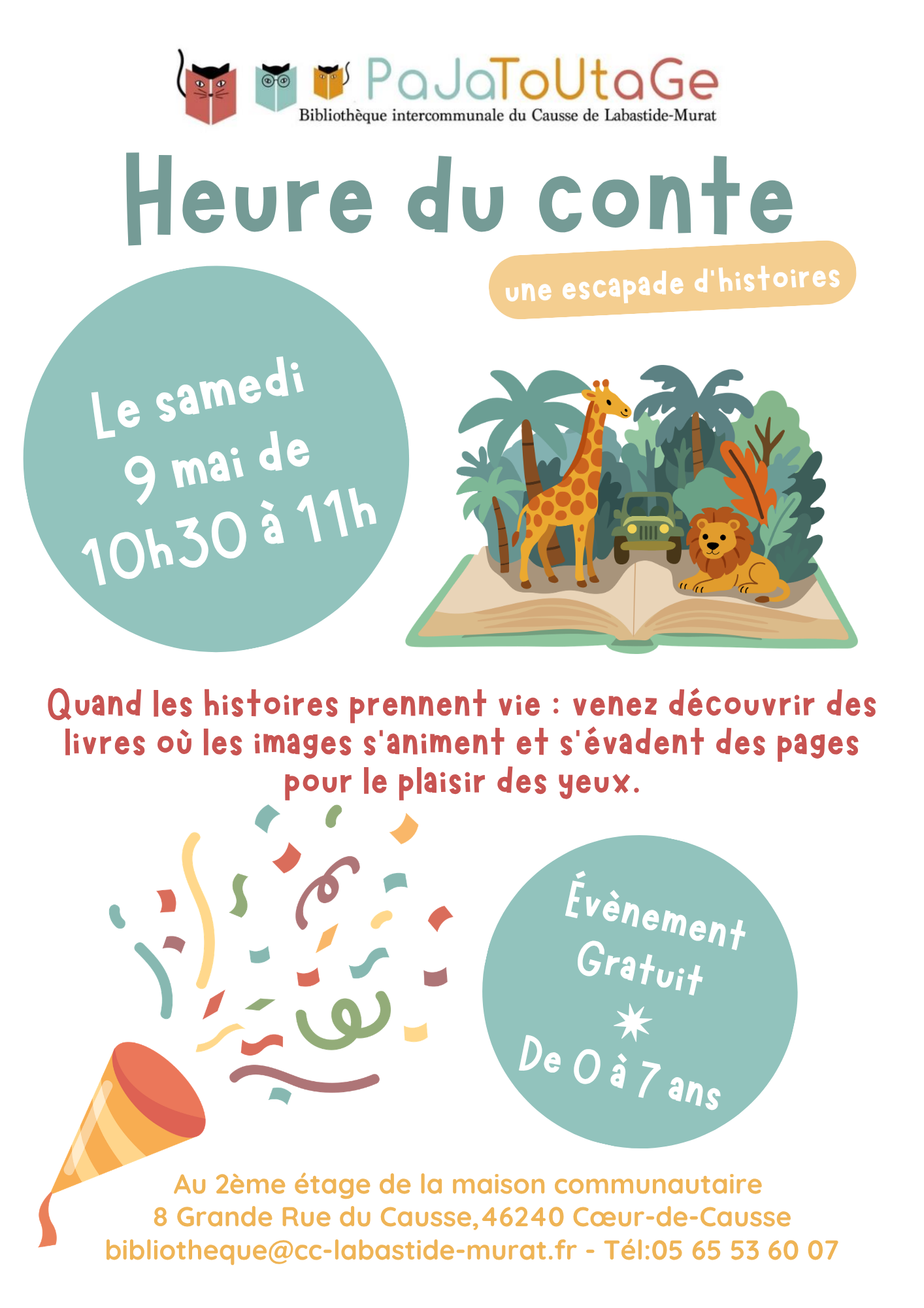 L'Heure du Conte — visuel événement