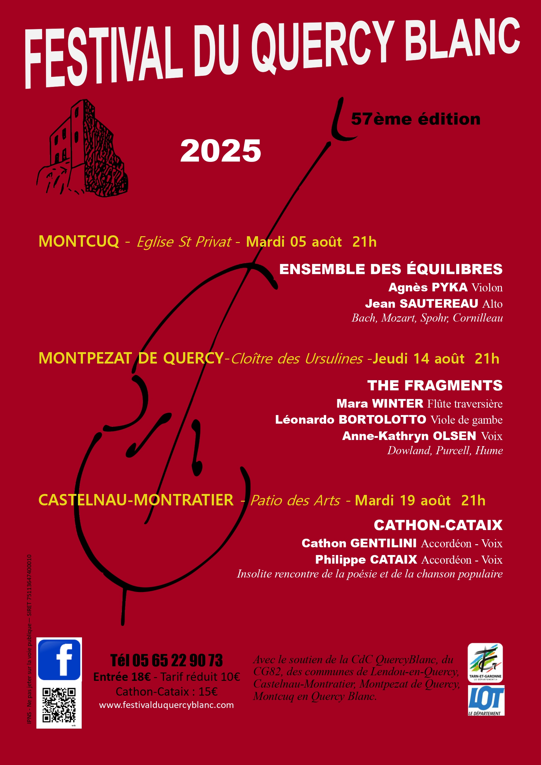 Festival du Quercy Blanc : Cathon-Cataix