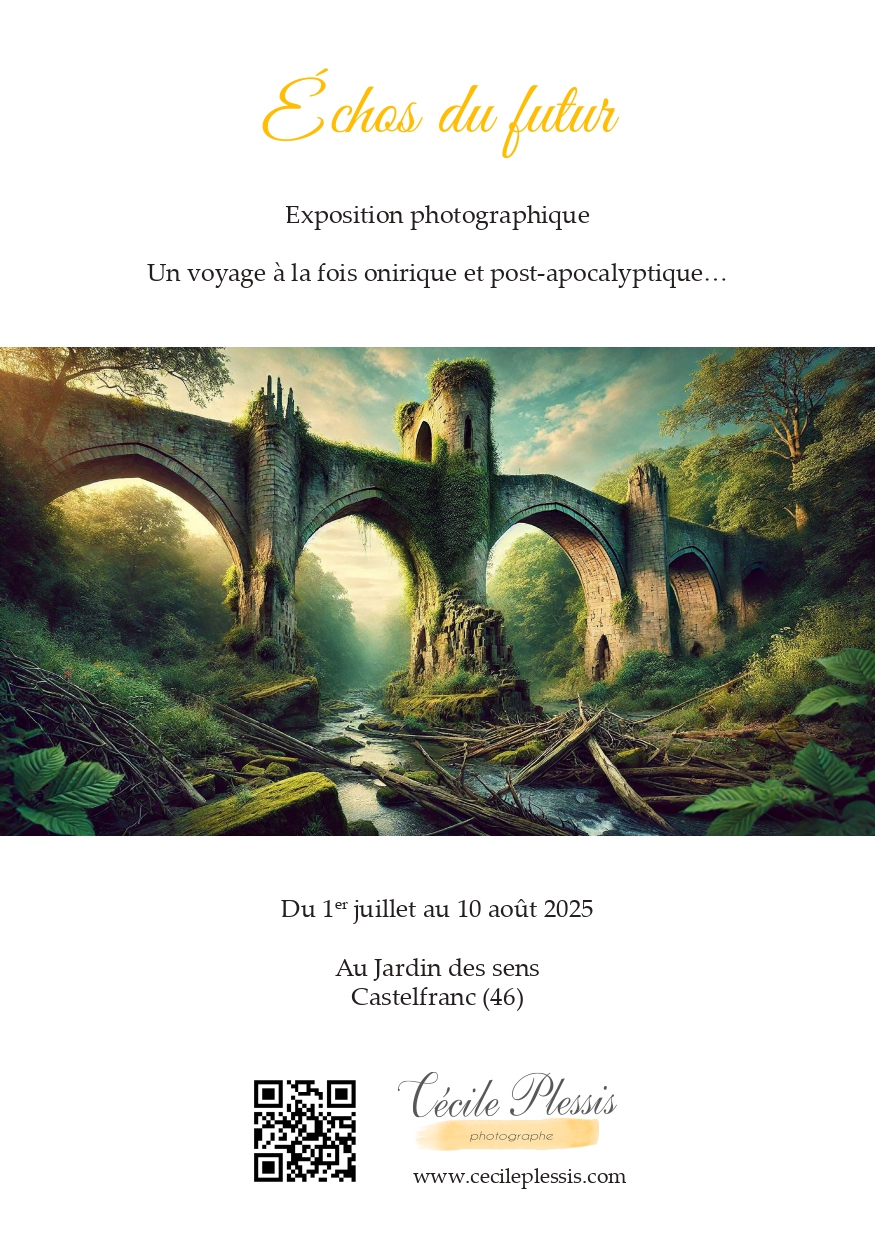 Exposition : " Échos du futur" par l'artiste Cécile Plessis