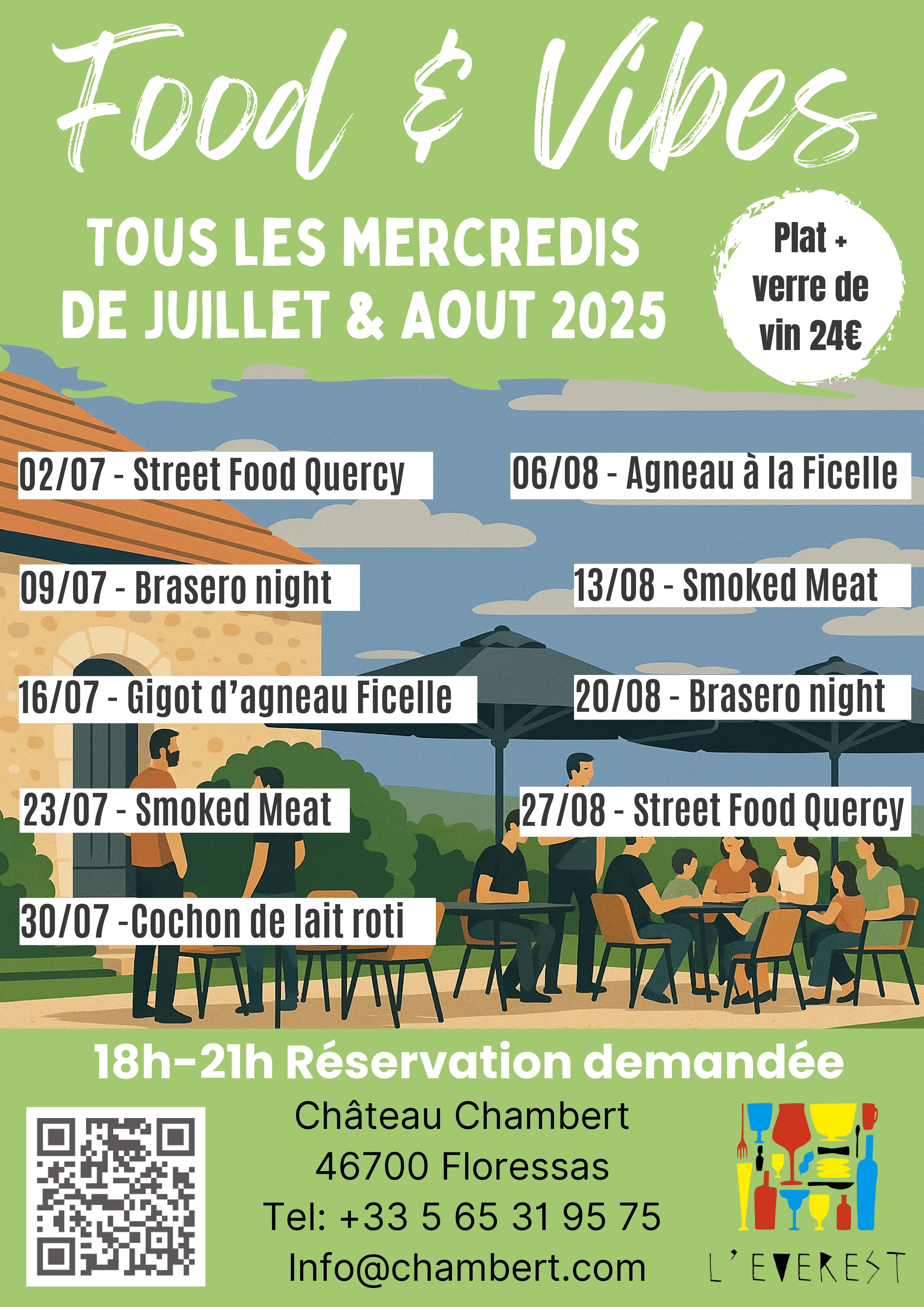 Food & Vibes au Château Chambert
