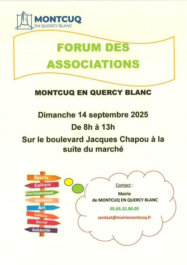 Forum des associations de Montcuq