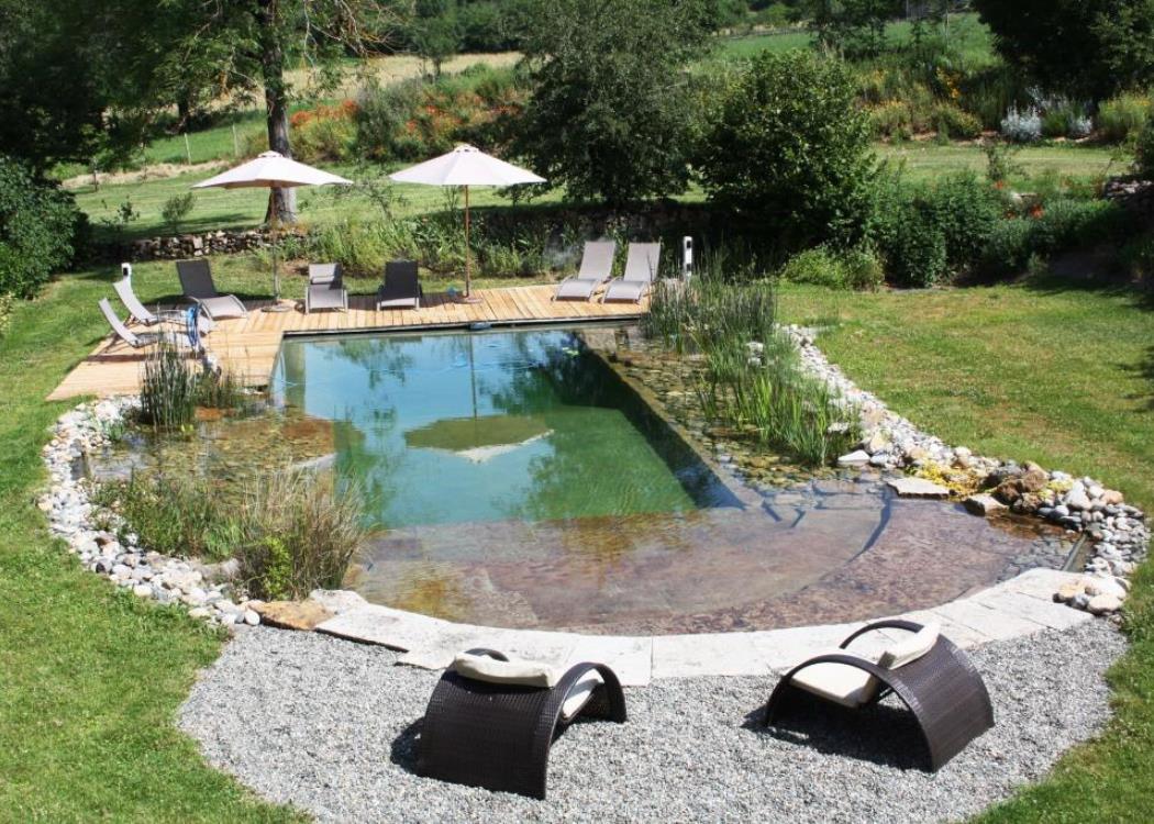 piscine naturelle Hameau du Quercy