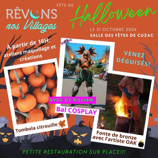 Fête de Halloween à Cuzac