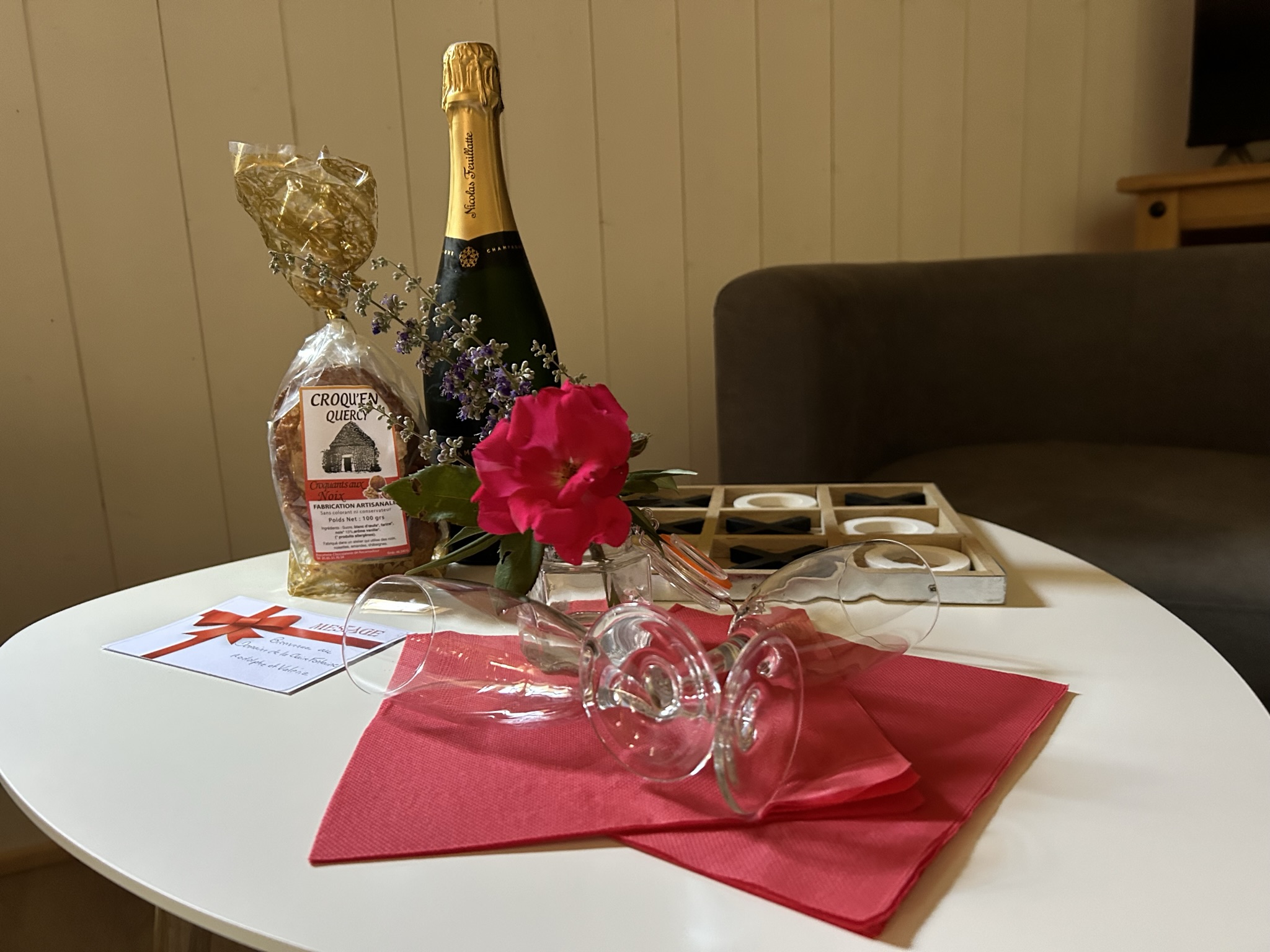 Chambre Axelle - Domaine de la Claire Fontaine