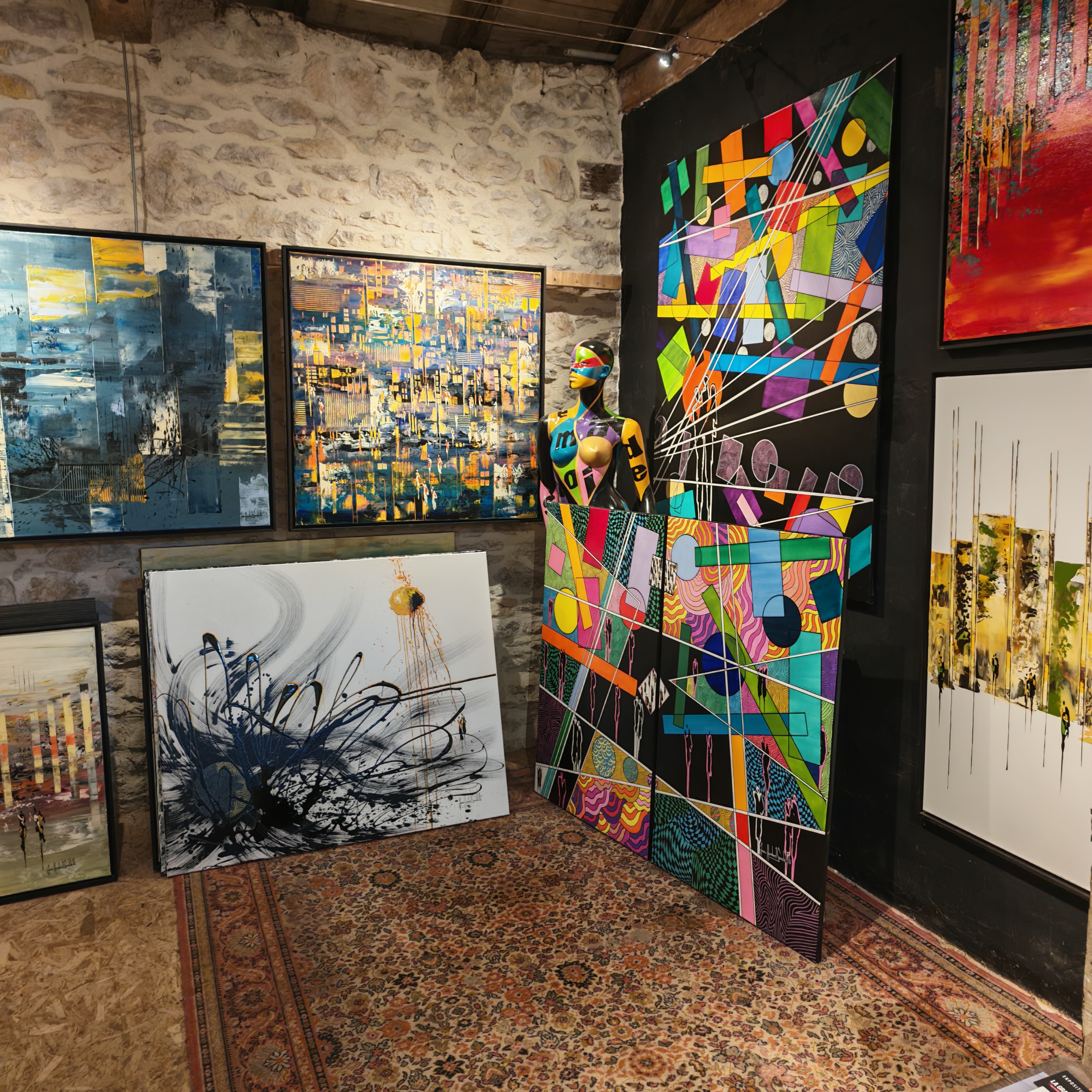 Atelier Galerie La Grange du Clos Jeanine, Lamagdelaine - photo 5