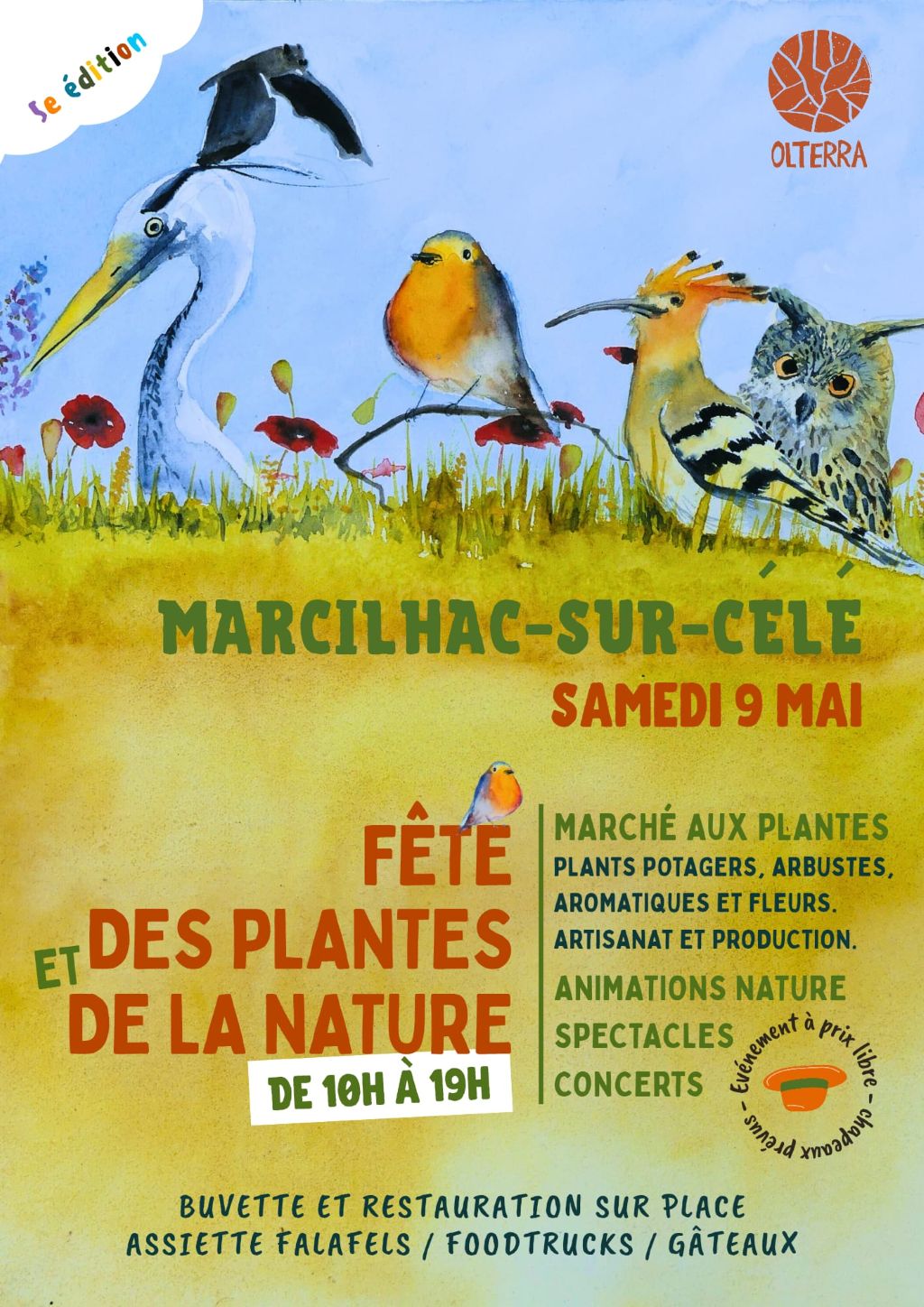 Fêtes des plantes et de la Nature à Marcilhac-sur-Célé — visuel événement