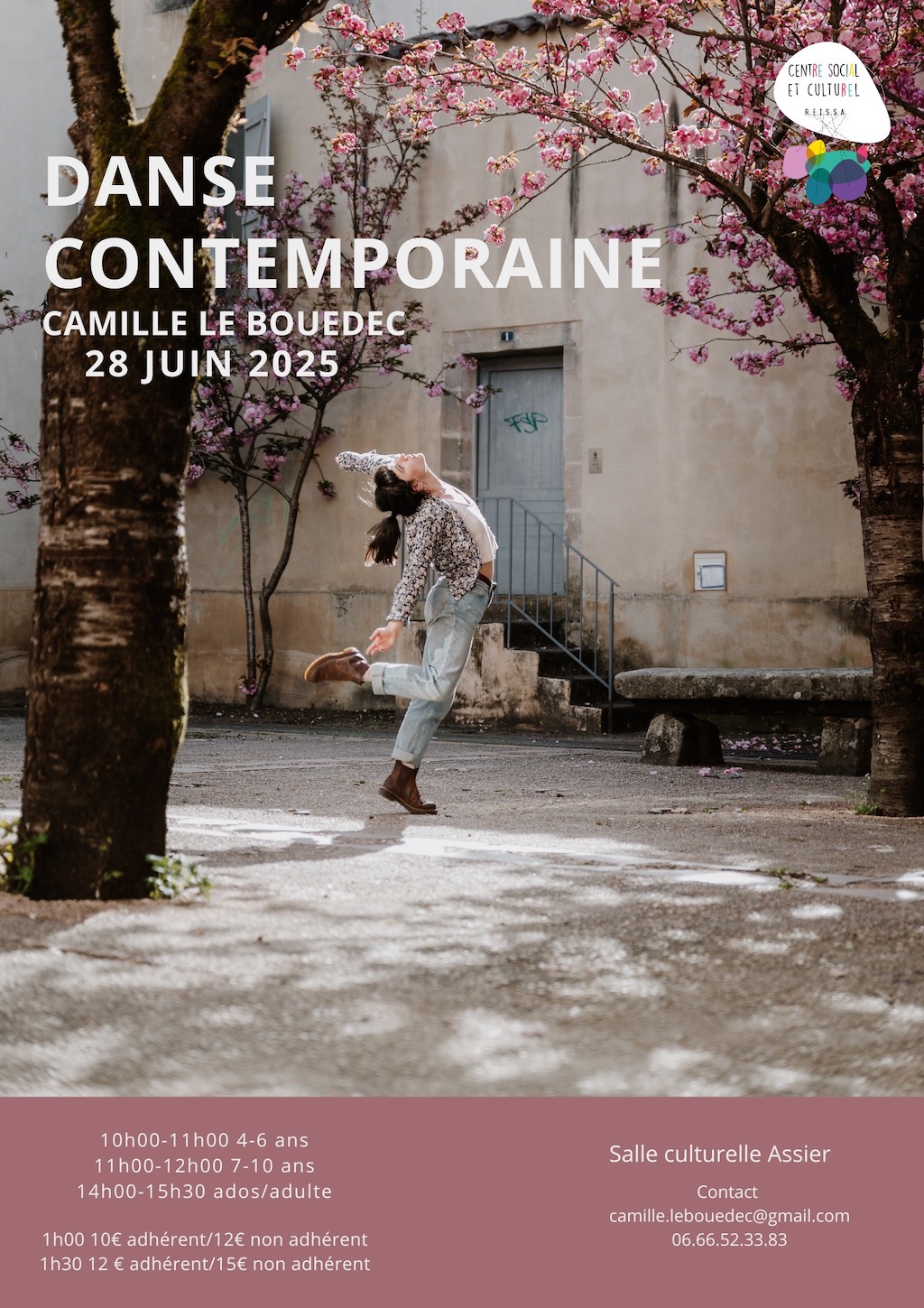 Stage de danse moderne à Assier