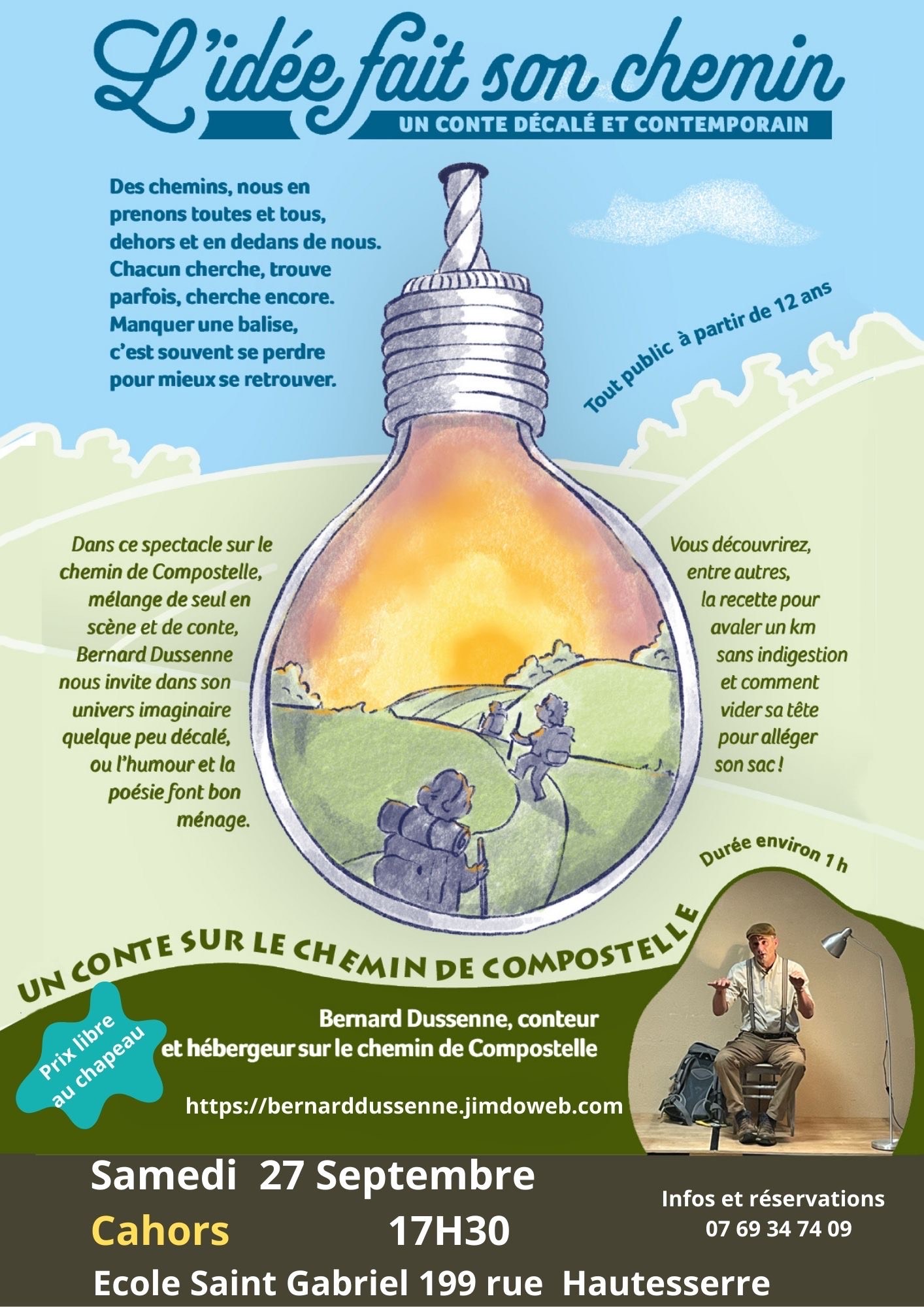 Spectacle de conte "L’idée fait son chemin"