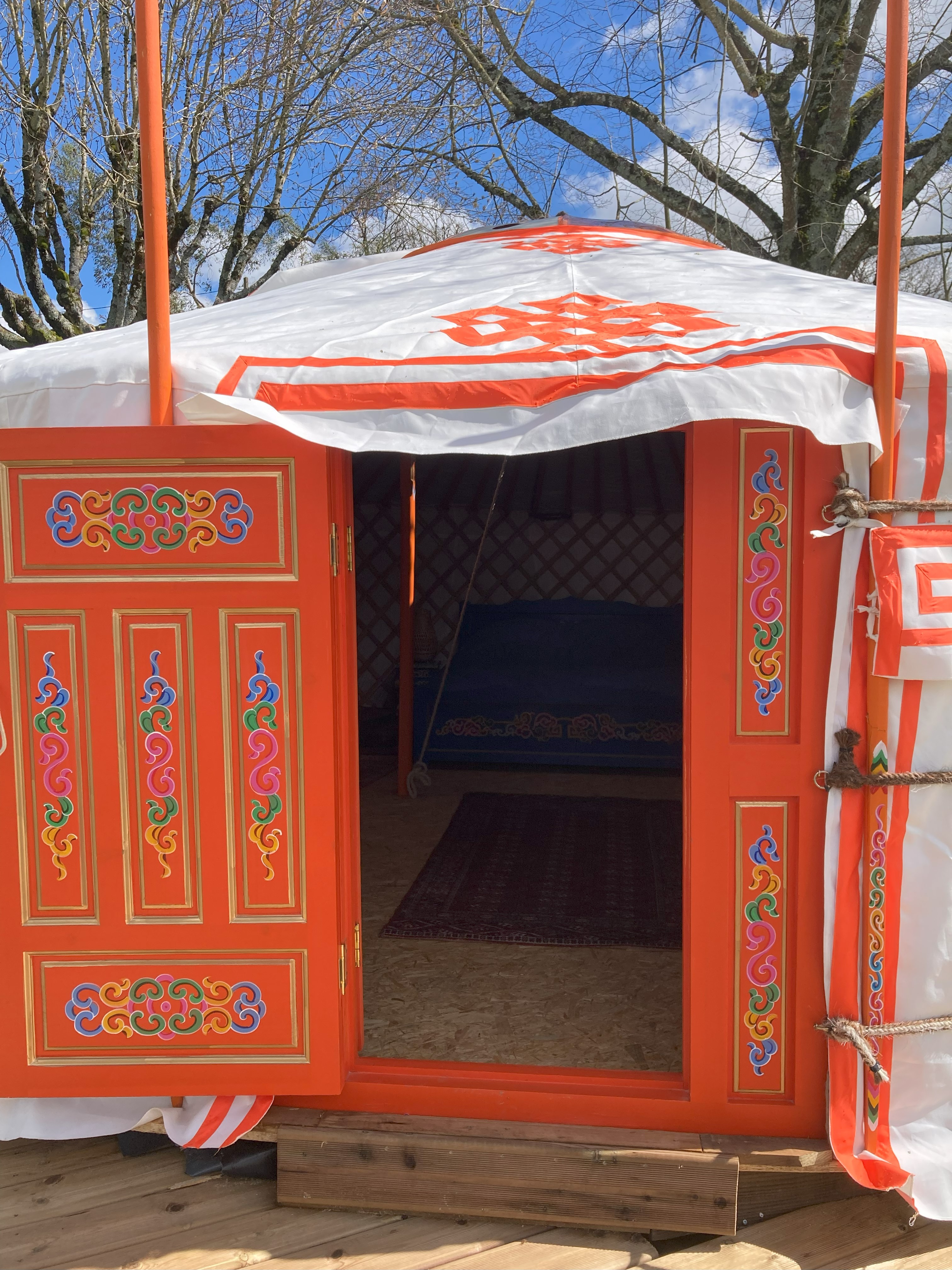 La Yourte orange de la Mariotte, Montredon - photo 5