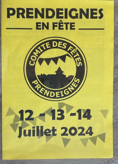 Fête Votive de Prendeignes, Prendeignes