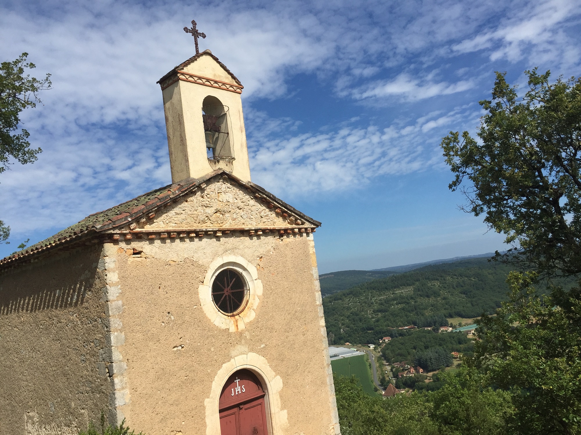 Chapelle Sainte Croix et point de vue
